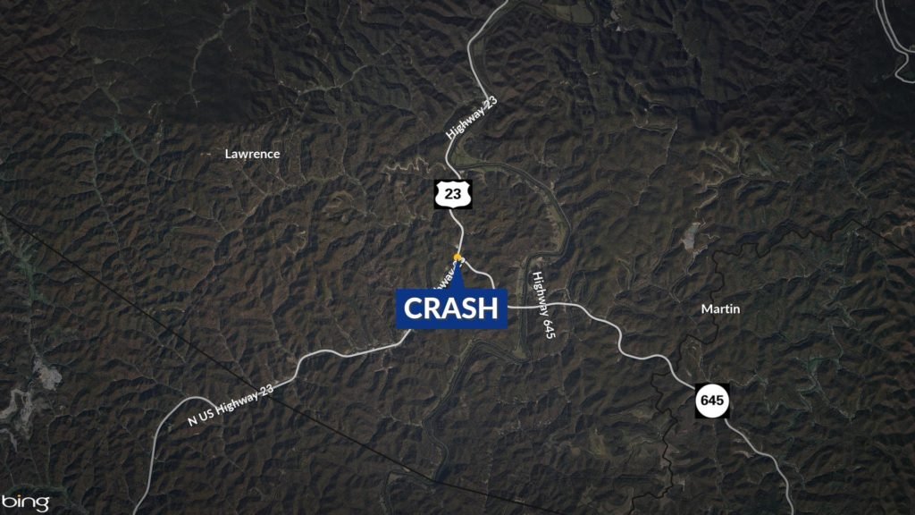 One dead in US-23 crash in Lawrence County, Kentucky - WOWK 13 News