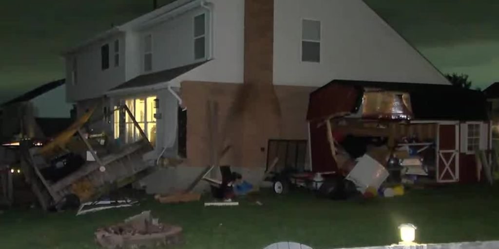 Car crashes into Covington home, barely missing residents - FOX19