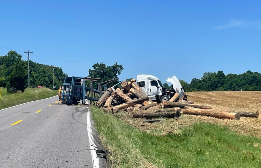 KY 93 south reopened after log truck crash in Lyon County - KBSI Fox 23 Cape Girardeau News | Paducah News